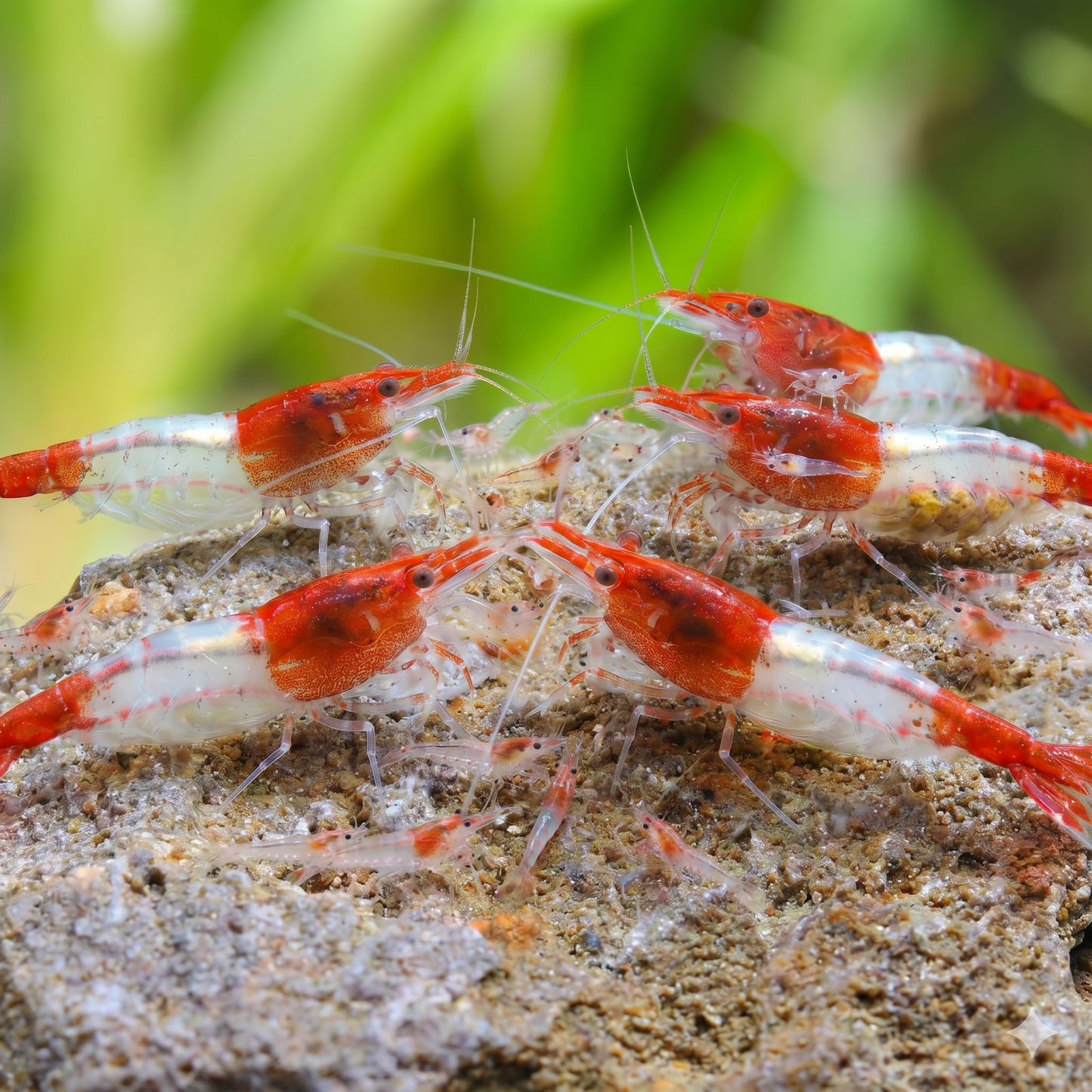 Red Rili Shrimp (Neocaridina davidi 'Red Rili')