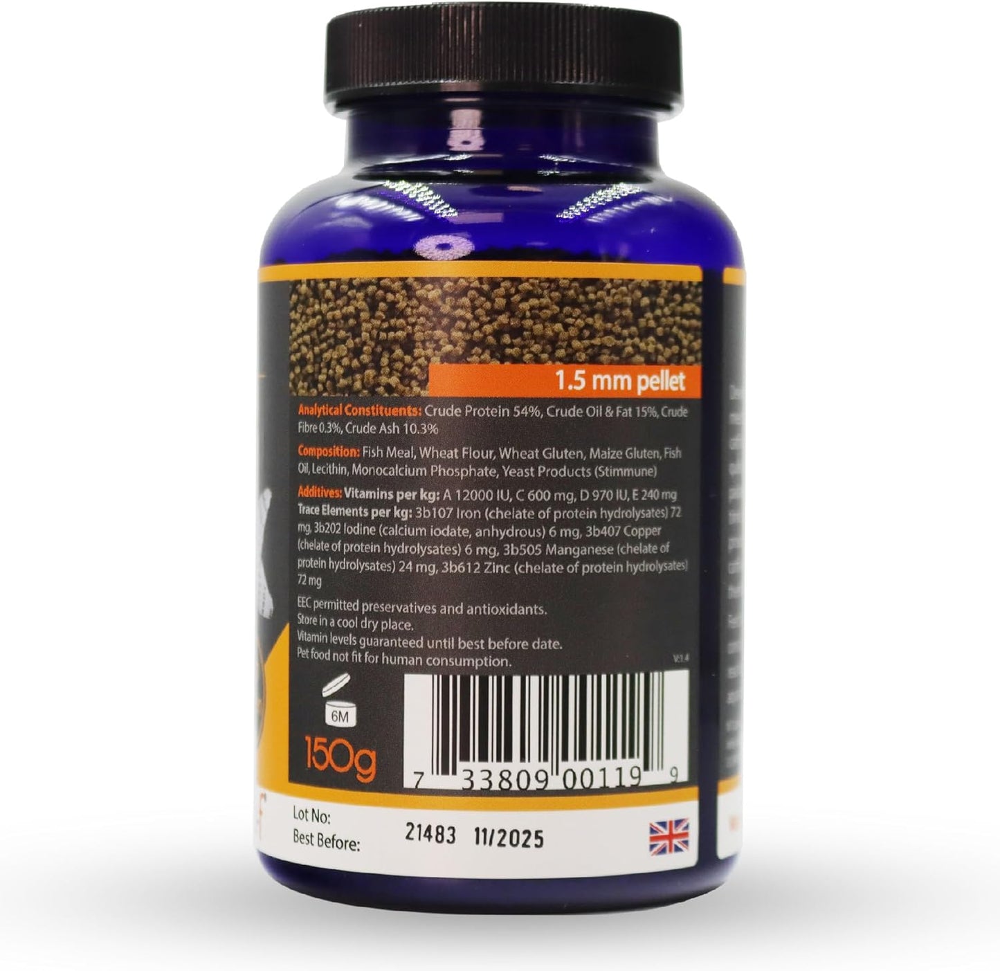 NT PRO-F CATFISH PELLET 150G
